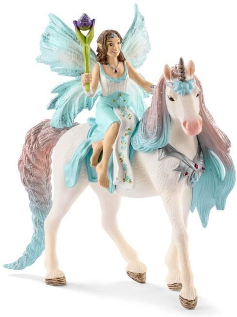 Fée Eyela avec licorne de princesse Bleu - Kiabi
