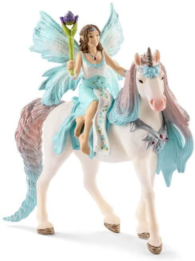 Fée Eyela avec licorne de princesse Bleu - Kiabi