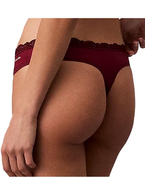 Femme Calvin Klein Jeans Thong - Kiabi