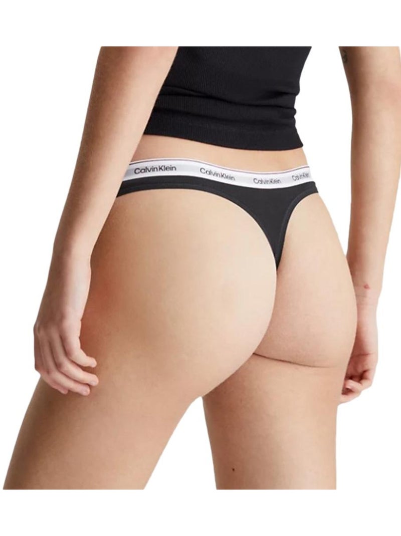 Femme Calvin Klein Thong Noir - Kiabi