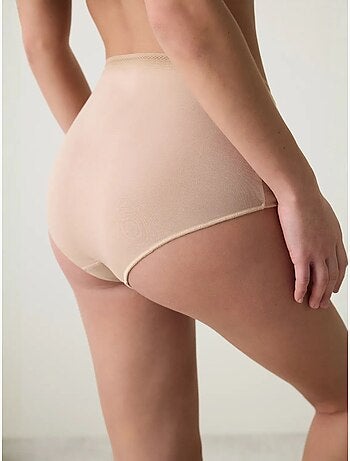 Femme easy trim taille haute en coton penti