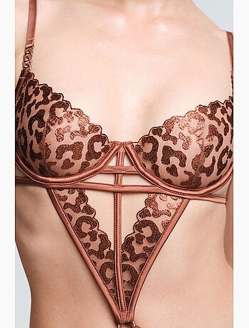 Fera body en dentelle soutien-gorge penti
