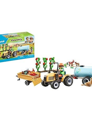 Fermier avec Tracteur et citerne - Country