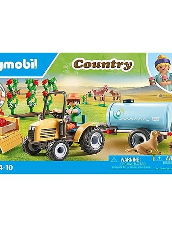 Fermier avec Tracteur et citerne - Country