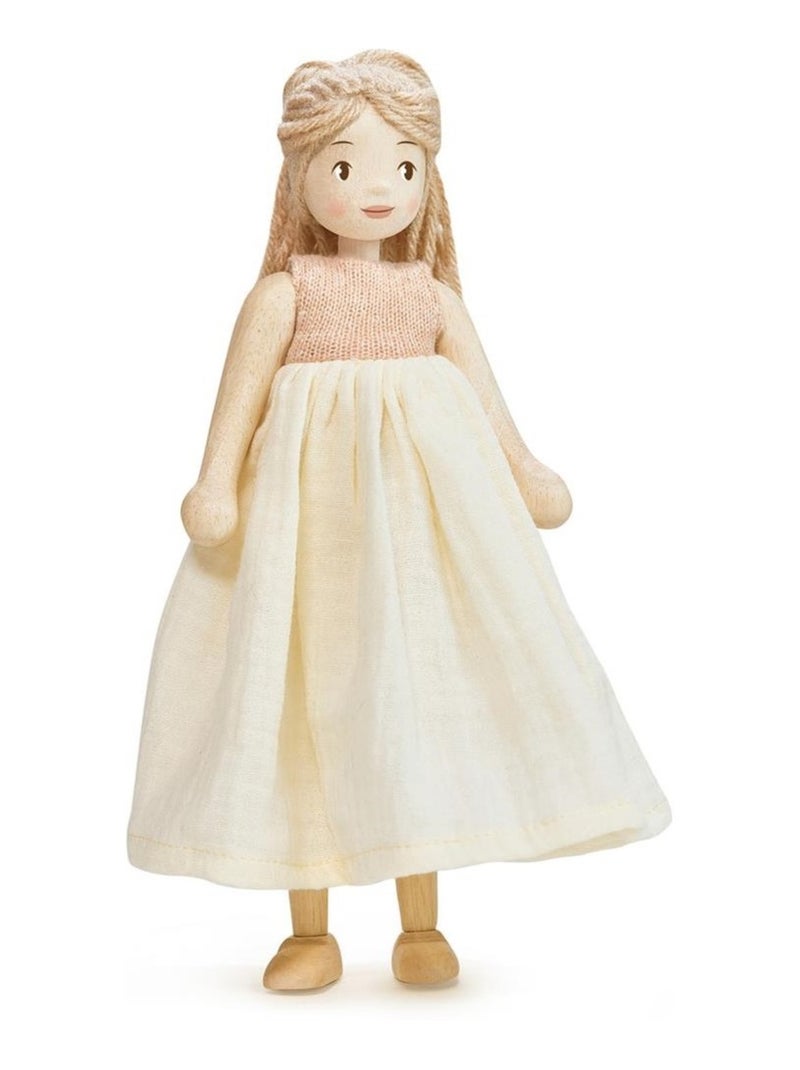 Ferne poupée en bois 25 cm Beige - Kiabi