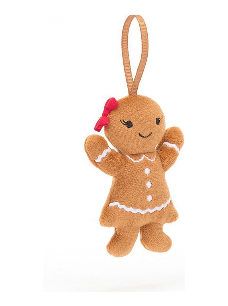 Festive Folly Gingerbread Ruby Orange - Kiabi