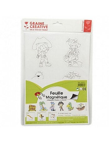 feuille magnetique pirate