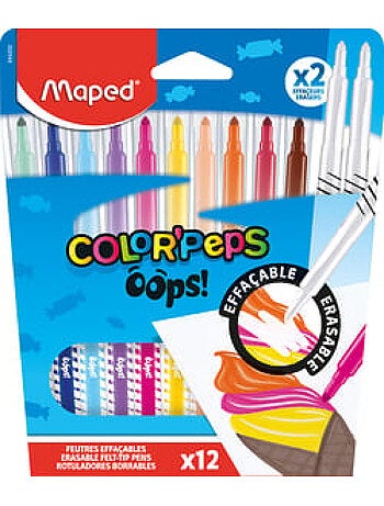 Feutre de coloriage effaçables oops