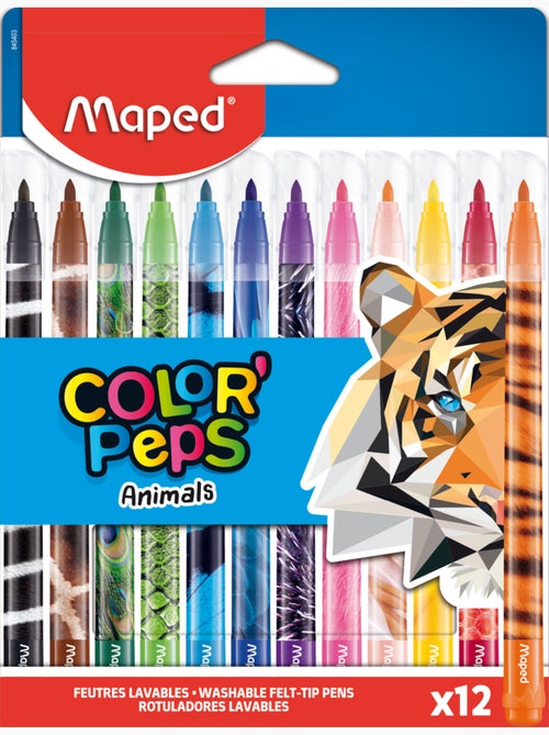 Feutres animals color peps - Kiabi