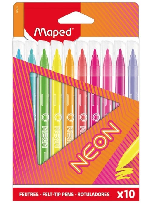 Feutres de coloriage neon - Kiabi Feutres de coloriage neon - Kiabi