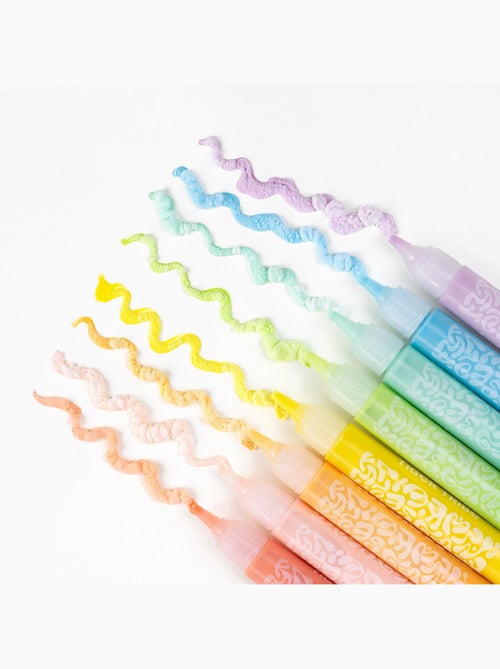 Feutres effet popcorn en relief - Kiabi