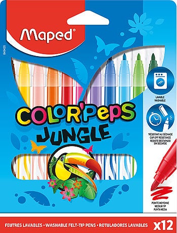 Feutres jungle color peps