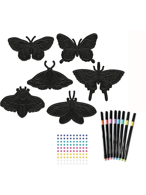 Feutres métallisés Papillons flamboyants - Kiabi