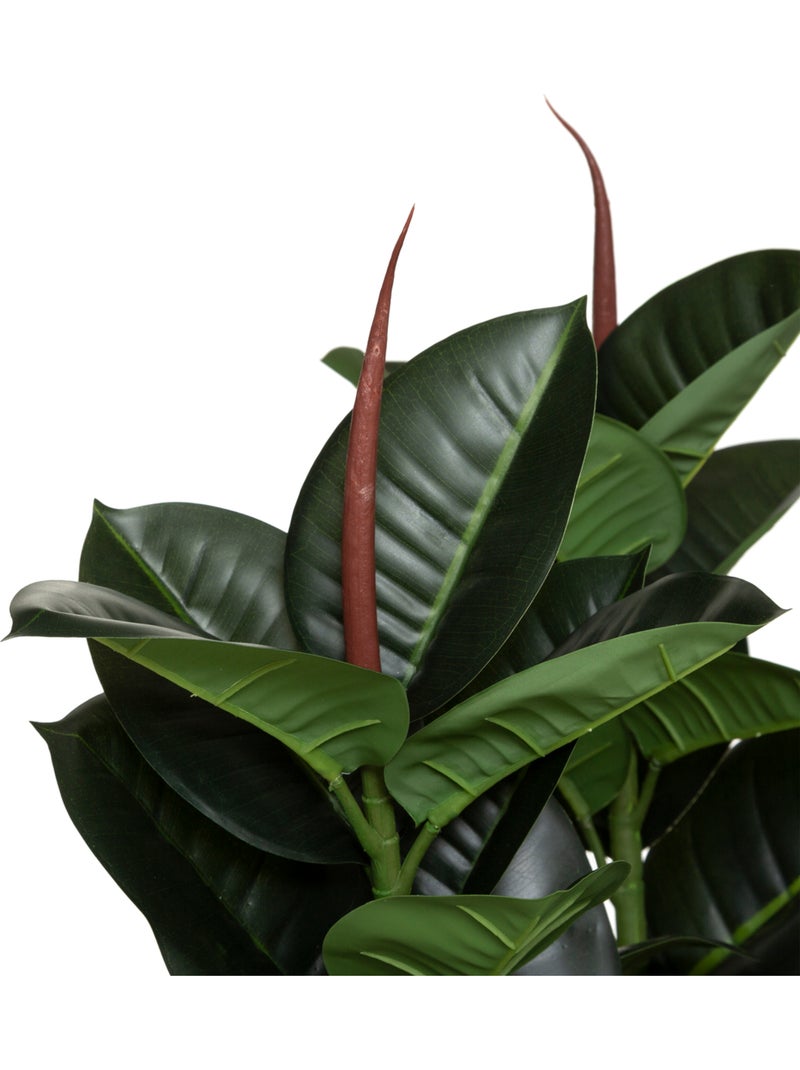 Ficus robusta artificiel Vert - Kiabi
