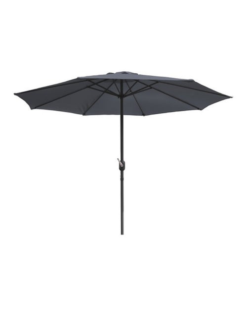 FIGARI Parasol gris droit rond 27 x 27 m - Kiabi FIGARI Parasol gris droit rond 27 x 27 m - Kiabi