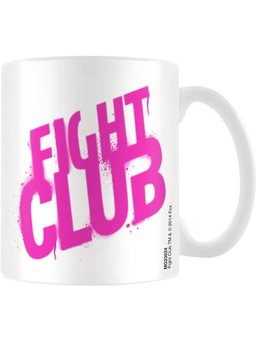 Fight Club - Mug motif/style peinture effet à la bombe 1ST RULE - Kiabi Fight Club - Mug motif/style peinture effet à la bombe 1ST RULE - Kiabi