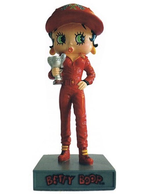 Figure debout en résine 'Betty Boop' pilote de course – Collection N°11 - Kiabi Figure debout en résine 'Betty Boop' pilote de course – Collection N°11 - Kiabi