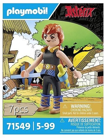 Figurine - Adrénaline 7 pièces - PLAYMOBIL Astérix