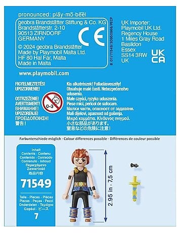 Figurine - Adrénaline 7 pièces - PLAYMOBIL Astérix
