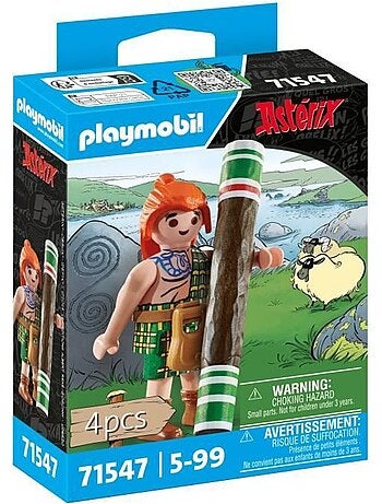 Figurine - Astérix Mac Oloch avec accessoires - PLAYMOBIL Astérix