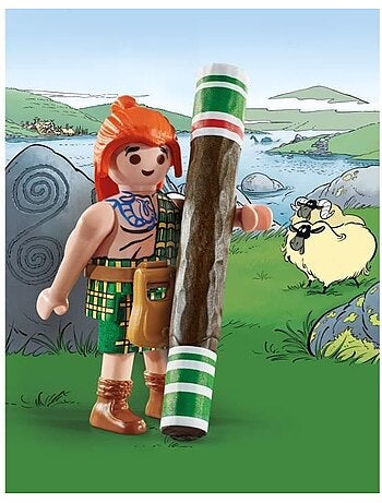 Figurine - Astérix Mac Oloch avec accessoires - PLAYMOBIL Astérix