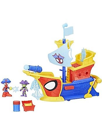 Figurine - Bateau pirates bulles et toiles Water-Webs - HASBRO Marvel Spidey