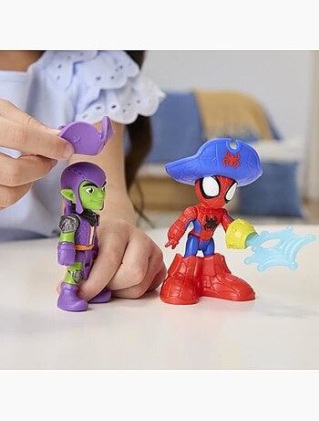 Figurine - Bateau pirates bulles et toiles Water-Webs - HASBRO Marvel Spidey