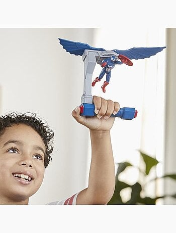 Figurine - captain america commandes de vol - hasbro marvel