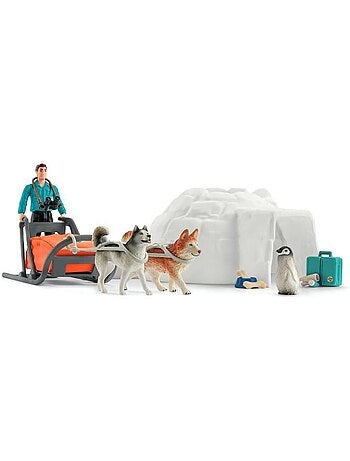 Figurine - Coffret Expédition en Antarctique Wild Life - SCHLEICH