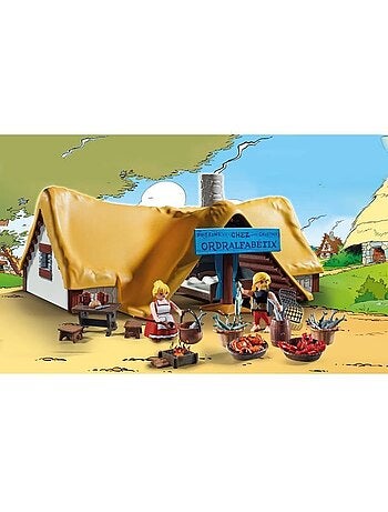Figurine - Hutte d'Ordralfabétix 73 pièces - PLAYMOBIL Astérix
