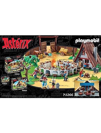 Figurine - Hutte d'Ordralfabétix 73 pièces - PLAYMOBIL Astérix