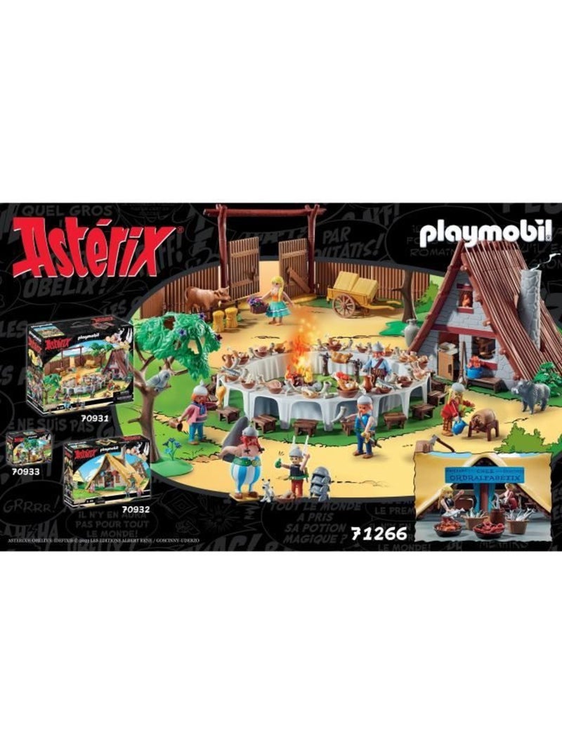 Figurine - Hutte d'Ordralfabétix 73 pièces - PLAYMOBIL Astérix N/A - Kiabi