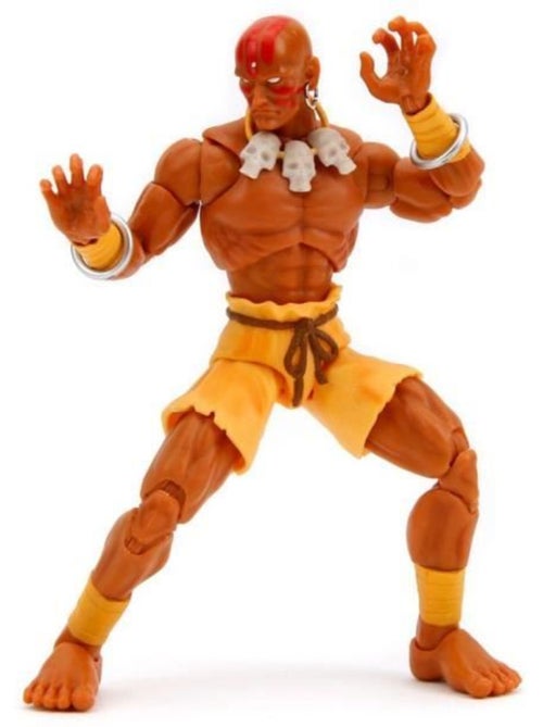 Figurine - jada toys - dhalsim - articulée - 15 cm - accessoires interchangeables - Kiabi