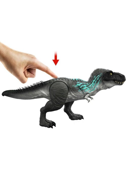 Figurine - jurassic world mattel - t-rex - activation attaque - effets dynamiques - Kiabi