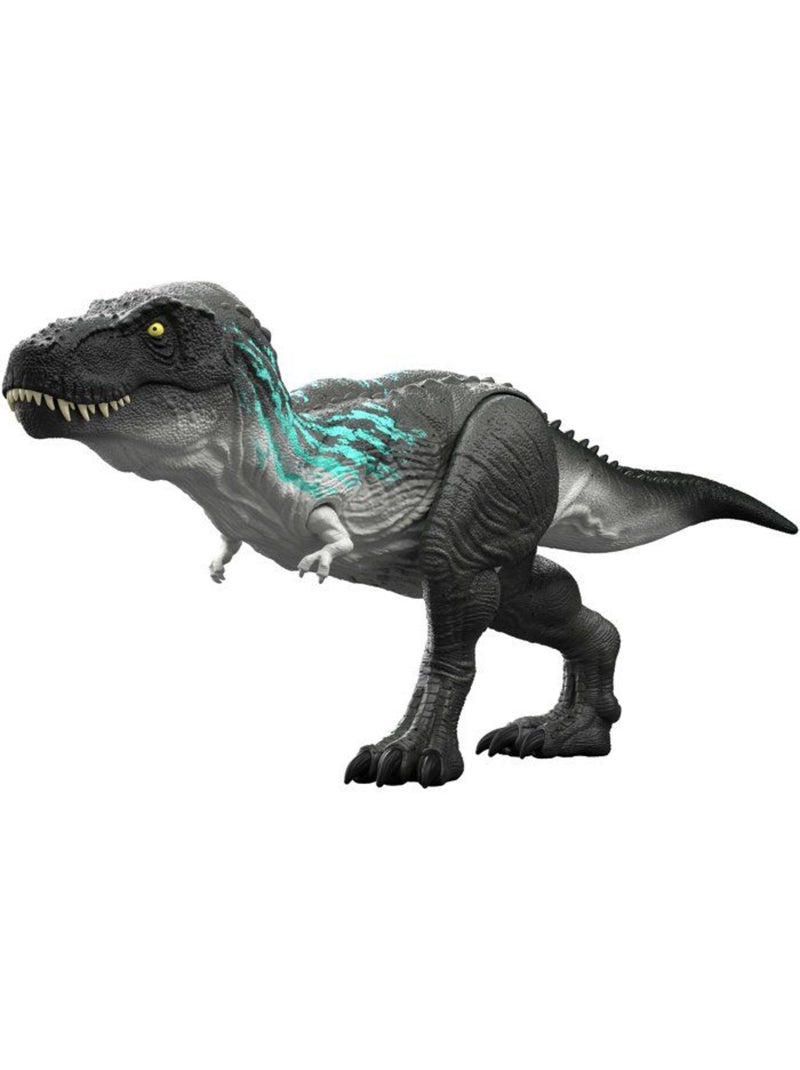 Figurine - jurassic world mattel - t-rex - activation attaque - effets dynamiques Noir - Kiabi