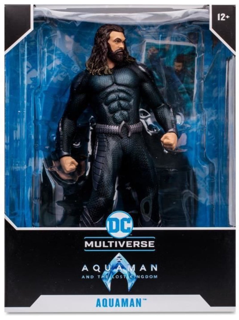 Figurine - lansay - aquaman 2 - combinaison furtive - 30 cm Noir - Kiabi