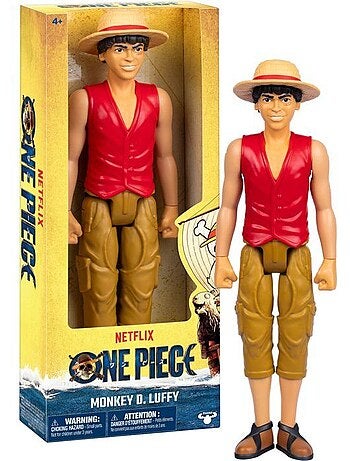 Figurine - one piece - luffy - 30 cm - articulée - netflix