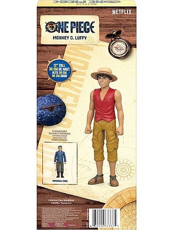 Figurine - one piece - luffy - 30 cm - articulée - netflix