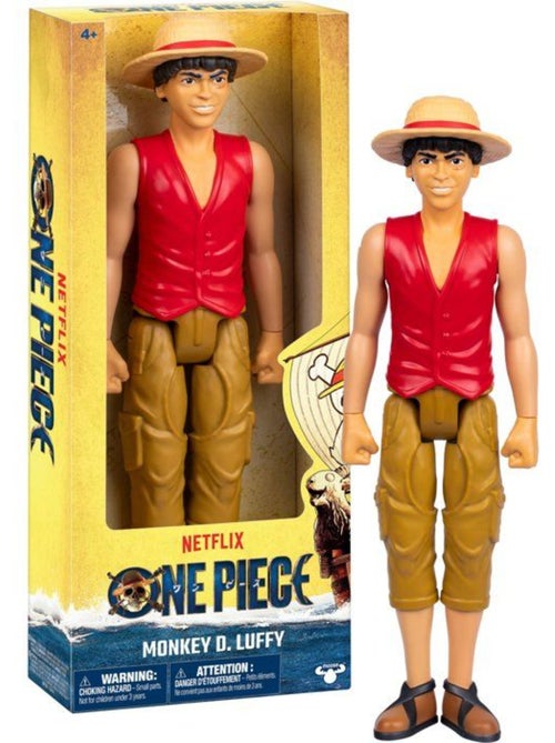 Figurine - one piece - luffy - 30 cm - articulée - netflix - Kiabi