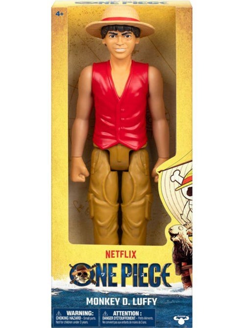 Figurine - one piece - luffy - 30 cm - articulée - netflix - Kiabi