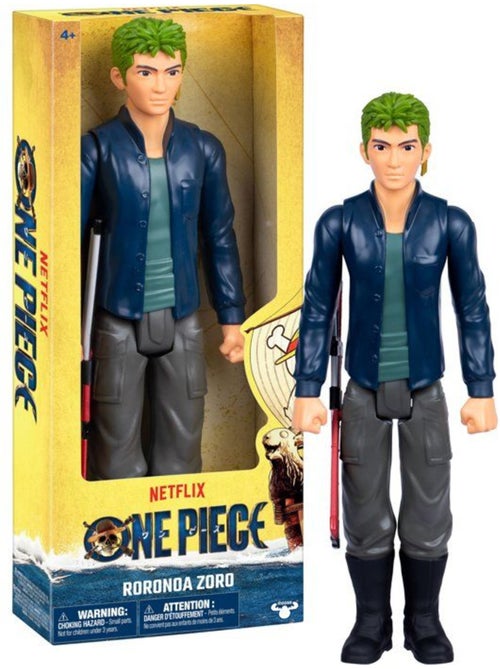 Figurine - one piece - zoro - 30 cm - articulée - netflix - Kiabi