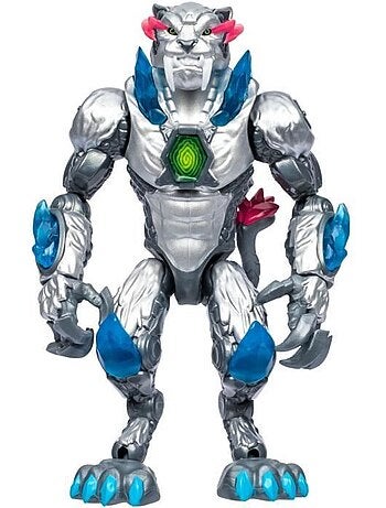Figurine - panthère metallic mutators chambre de mutation - moose toys mrbeast lab