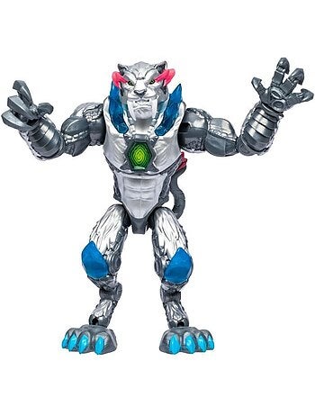 Figurine - panthère metallic mutators chambre de mutation - moose toys mrbeast lab