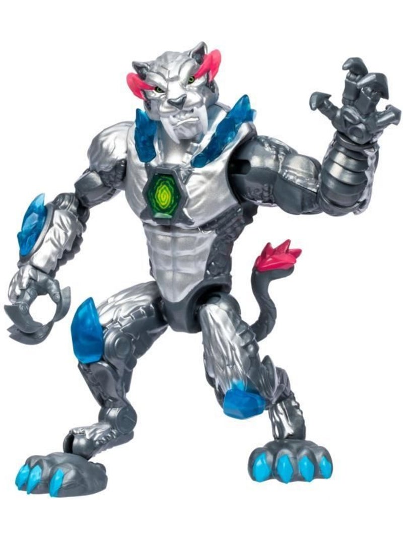 Figurine - panthère metallic mutators chambre de mutation - moose toys mrbeast lab Gris - Kiabi