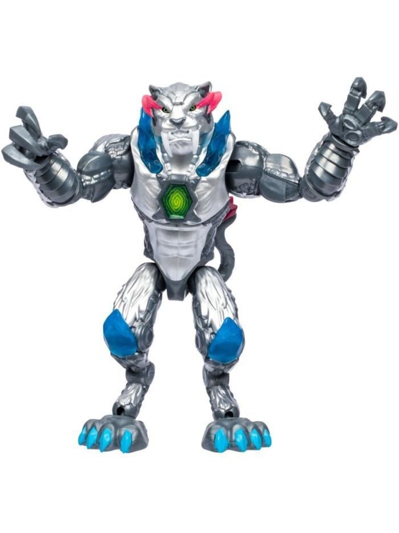 Figurine - panthère metallic mutators chambre de mutation - moose toys mrbeast lab Gris - Kiabi