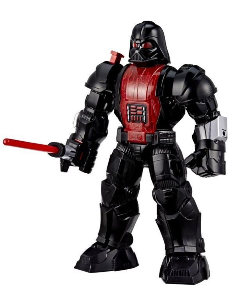 Figurine 10 cm + armure mécanique 28 cm dark vador - hasbro star wars Noir - Kiabi