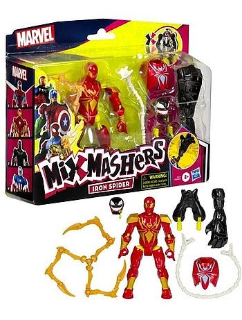 Figurine 12 cm personnalisable à combiner - hasbro, marvel spider-man