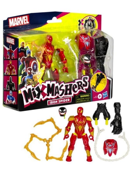 Figurine 12 cm personnalisable à combiner - hasbro, marvel spider-man - Kiabi