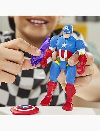 Figurine 12 cm personnalisable à combiner - hasbro mixmashers marvel avengers