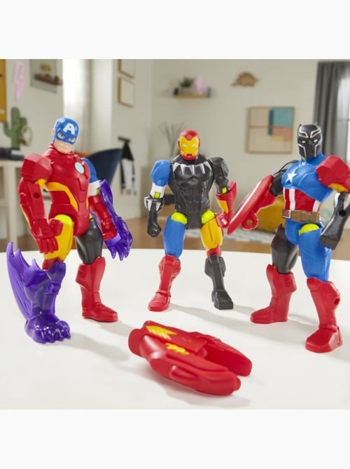 Figurine 12 cm personnalisable à combiner - hasbro mixmashers marvel avengers - Kiabi